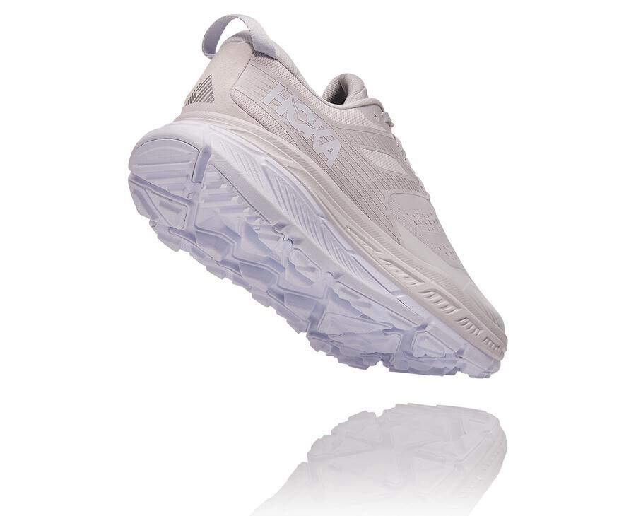 Tenis Hoka One One Trail Hombre Blancos - Stinson Atr 6 - YSTQ25913